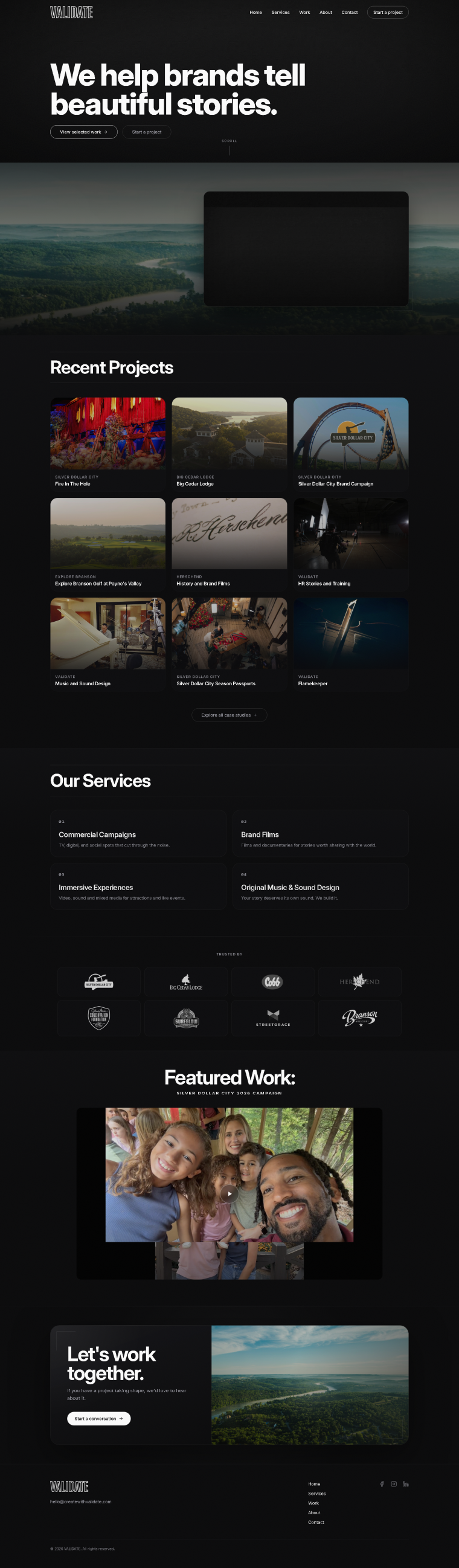 Validate — WordPress website designed and built by Shahriyar
