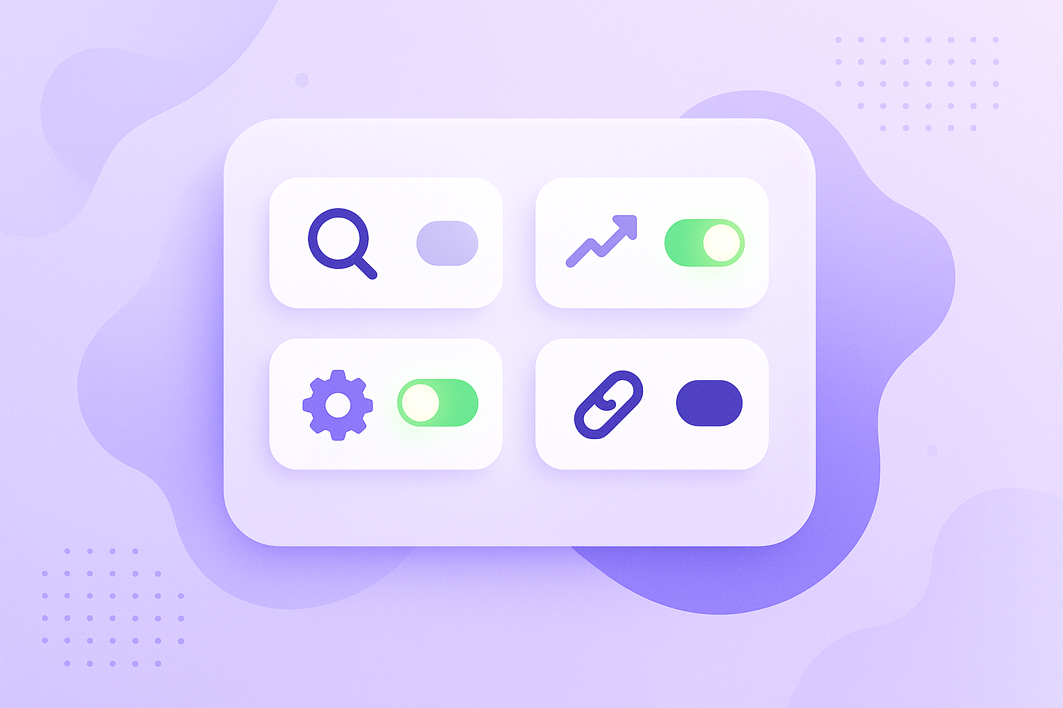 Rank Math dashboard modules illustration