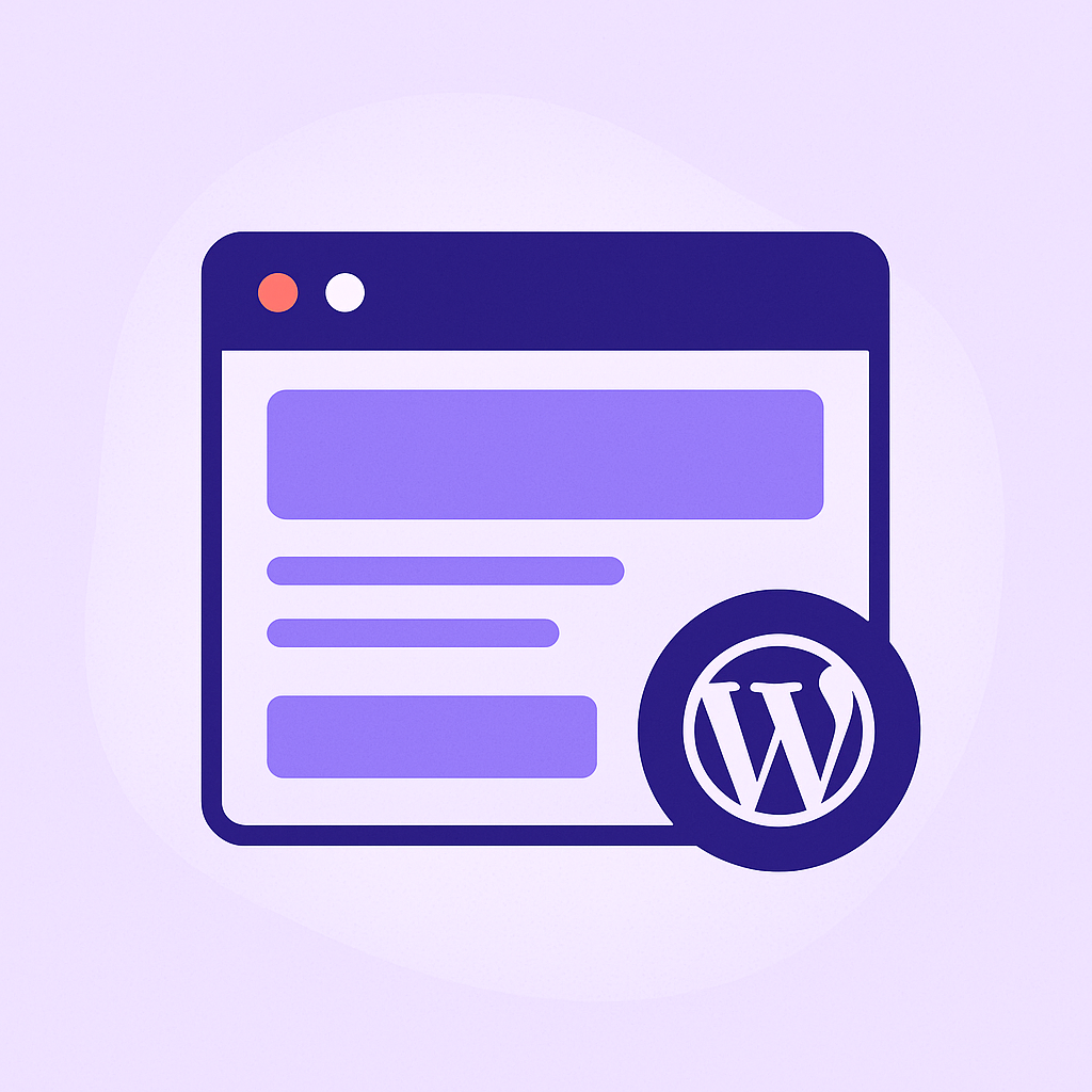 WordPress website design with Elementor