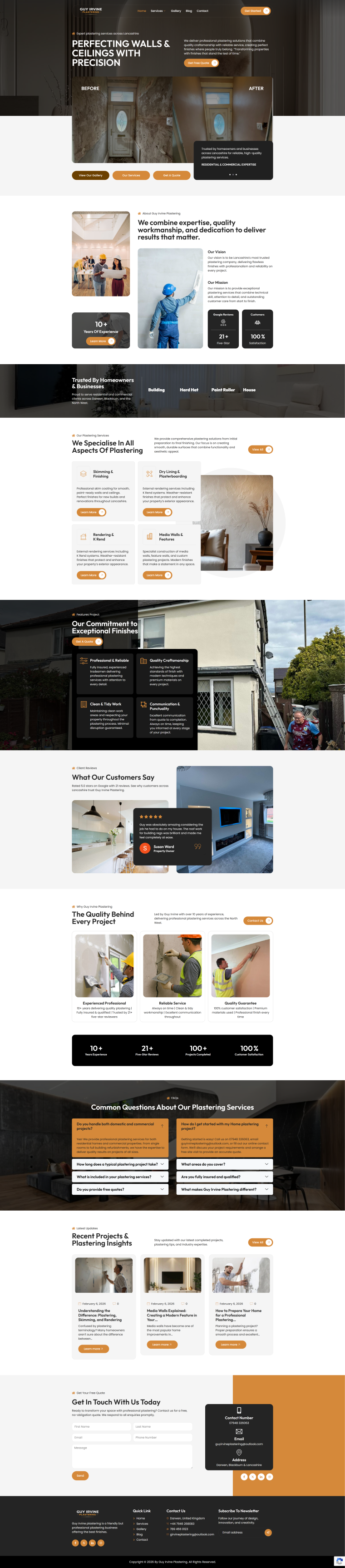 Guy Irvine — WordPress website designed and built by Shahriyar