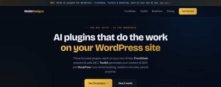 A hand-coded WordPress theme